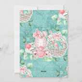 かわいいイースターおめでとう シーズンカード (裏面)