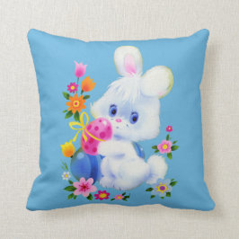 かわいいイースターのウサギの休日の装飾用クッション クッション