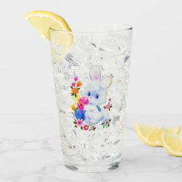 かわいいイースターのウサギの休日 タンブラーグラス