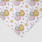 かわいいイースターの卵タイル模様 薄葉紙 (詳細)