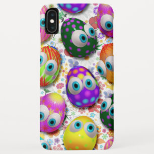 かわいいイースターエッグのキャラクター iPhone XS MAXケース