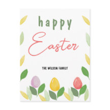 かわいいイースターエッグの水色