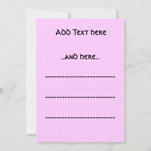 かわいいイースターエッグの漫画の招待状 招待状 (裏面)