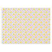 かわいいイースターエッグチックスと花のパターン春 テーブルクロス (正面(横))