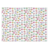かわいいイースターエッグパターンパステルカラー テーブルクロス (正面(横))