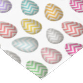 かわいいイースターエッグパターンパステルカラー テーブルクロス (アングル)