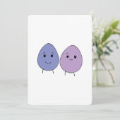 かわいいイースターエッグ シーズンカード (スタンド正面)