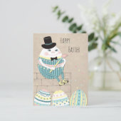 かわいいイースターエッグ&ハンプティ・ダンプティ シーズンポストカード (スタンド正面)