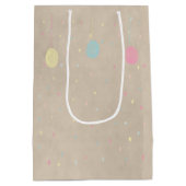 かわいいイースターエッグ&ハンプティ・ダンプティ ミディアムペーパーバッグ (裏面)