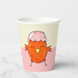 かわいいイースターシックとエッグシェルスケッチパーティー 紙コップ