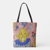 かわいいイースターシックなトートバッグ トートバッグ (裏面)