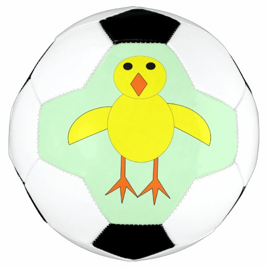 かわいいイースターシックのサッカーボール サッカーボール (正面)