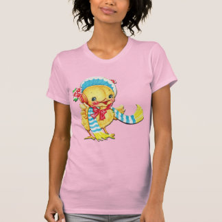 かわいいイースターシックonピンクTシャツ Tシャツ