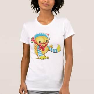かわいいイースターシックonホワイトTシャツ Tシャツ