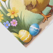 かわいいイースターチキン1、イースター 薄葉紙 (詳細)