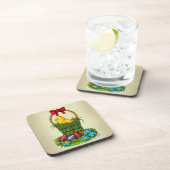 かわいいイースターチキン コースター (右側)