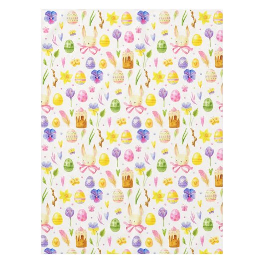 かわいいイースターテーブルクロス テーブルクロス (正面)