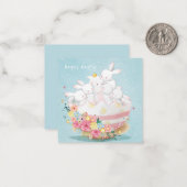 かわいいイースターノートカード ノートカード (正面/裏面インサイチュ)