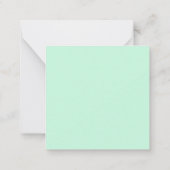 かわいいイースターノートカード ノートカード (裏面)