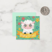 かわいいイースターノートカード ノートカード (正面/裏面インサイチュ)