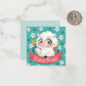 かわいいイースターノートカード ノートカード (正面/裏面インサイチュ)