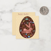 かわいいイースターノートカード ノートカード (正面/裏面インサイチュ)
