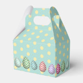 かわいいイースターバスケット&パステルイースターエッグ フェイバーボックス (裏面サイド)