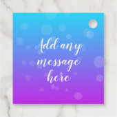 かわいいイースターバニーの卵 フェイバータグ (裏面)