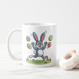 かわいいイースターバニーウサギ コーヒーマグカップ