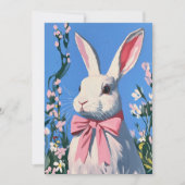 かわいいイースターバニーカード シーズンカード (正面)