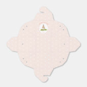 かわいいイースターバニーピンクのイースターギフトボックス フェイバーボックス (折り畳みなし)