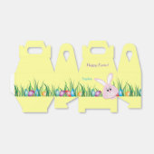 かわいいイースターバニー&カラーエッグ フェイバーボックス (折り畳みなし)