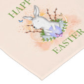 かわいいイースターバニー ショートテーブルランナー (コーナー)