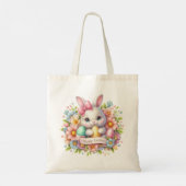 かわいいイースターバニー トートバッグ (裏面)