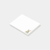 かわいいイースターバニー フロッピーイヤーズ カエル ユーモア イースター ポストイット (アングル)