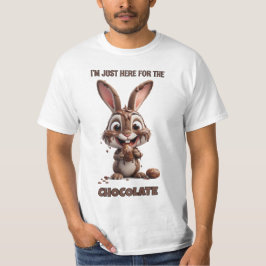 かわいいイースターバニー - ユニークで楽しいイースターのデザイン Tシャツ
