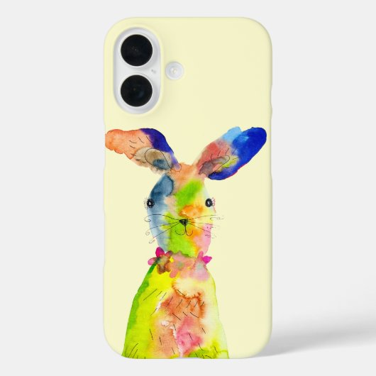 かわいいイースターバニー Case-Mate iPhoneケース (裏面)