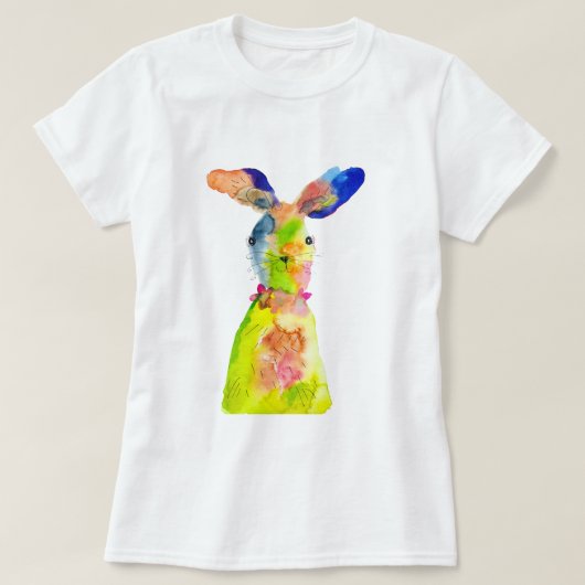 かわいいイースターバニー Tシャツ (デザイン正面)