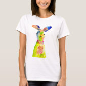 かわいいイースターバニー Tシャツ (正面)