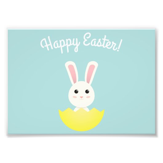 かわいいイースターバニーI フォトプリント            (正面)