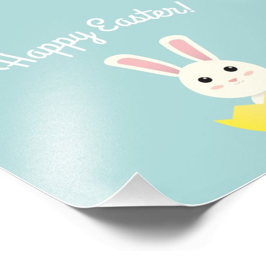 かわいいイースターバニーI フォトプリント            (角)