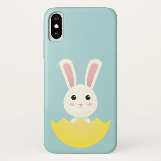 かわいいイースターバニーI Case-Mate iPhoneケース (裏面)