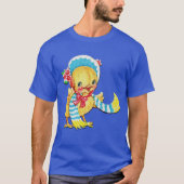 かわいいイースターベビーシックユニセックスブルー大人Tシャツ Tシャツ (正面)