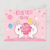 かわいいイースターポストカード ポストカード (正面)