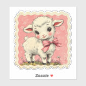 かわいいイースターラムステッカー シール (シート)
