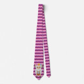 かわいいイースターラム数々の抽象芸術色のデザインネクタイ ネクタイ (正面)