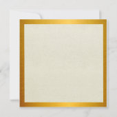 かわいいイースター卵狩りと蝶カラフル類 招待状 (裏面)