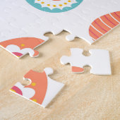 かわいいイースター卵 ジグソーパズル (側面)