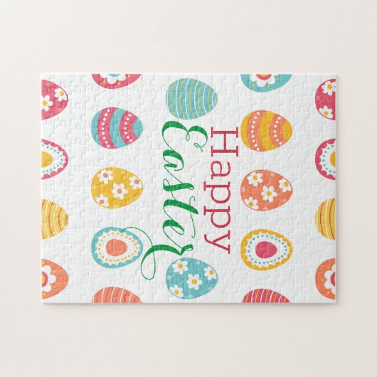 かわいいイースター卵 ジグソーパズル (横)