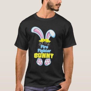 かわいいイースター私は消防士バニー・エッセンシャルウォー Tシャツ